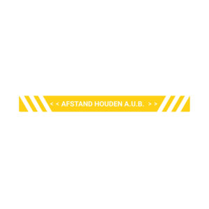 Houd Afstand Sticker